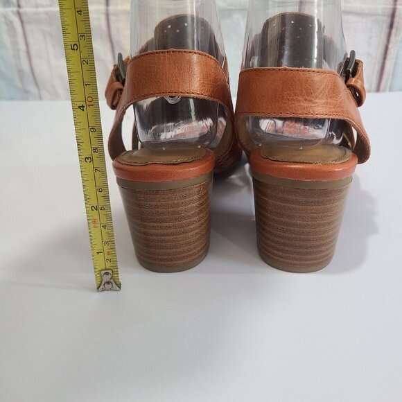 Comfortiva With Pillowtop Womens Open Toe Block Heels Size 7W - Picture 6 of 9